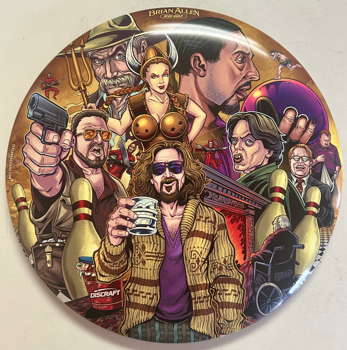 Brian Allen Full Color Big Lebowski Buzzz - ESP
